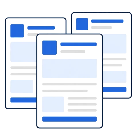 Email templates editor dashboard